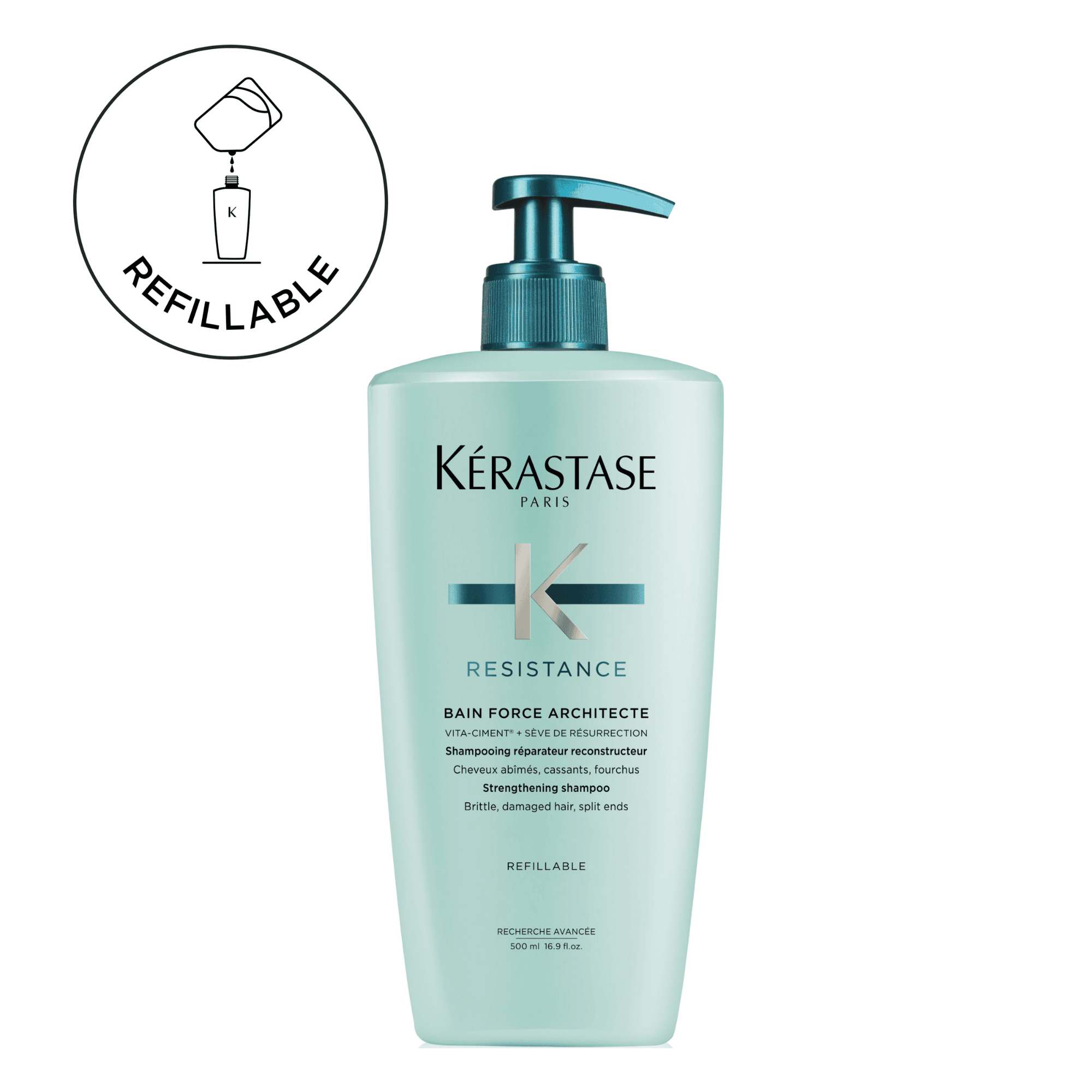 Bain Force Architecte Shampoo 500ML Main image