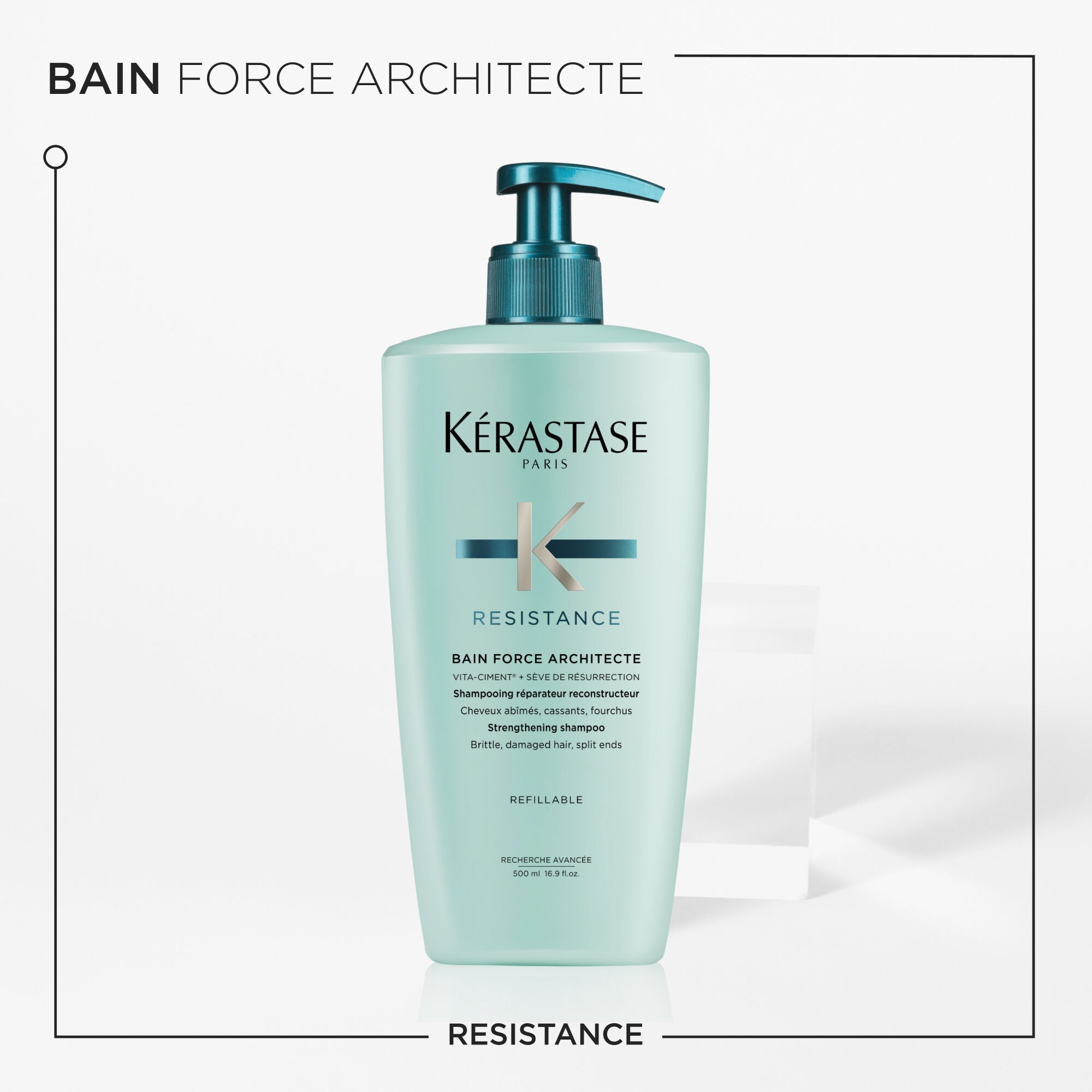 Bain Force Architecte Shampoo 500ML
