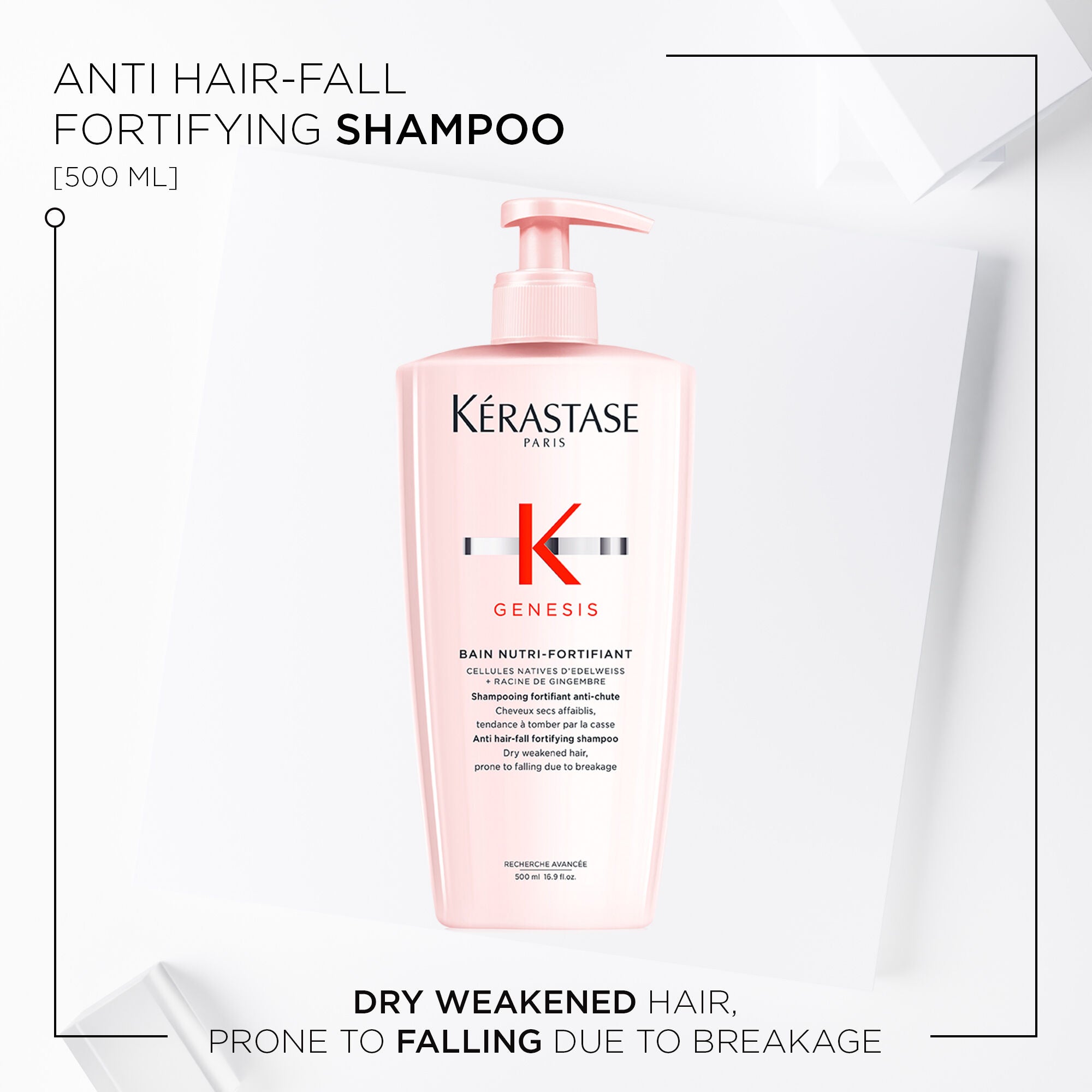 Bain Nutri-Fortifiant Shampoo 500ML Secondary image