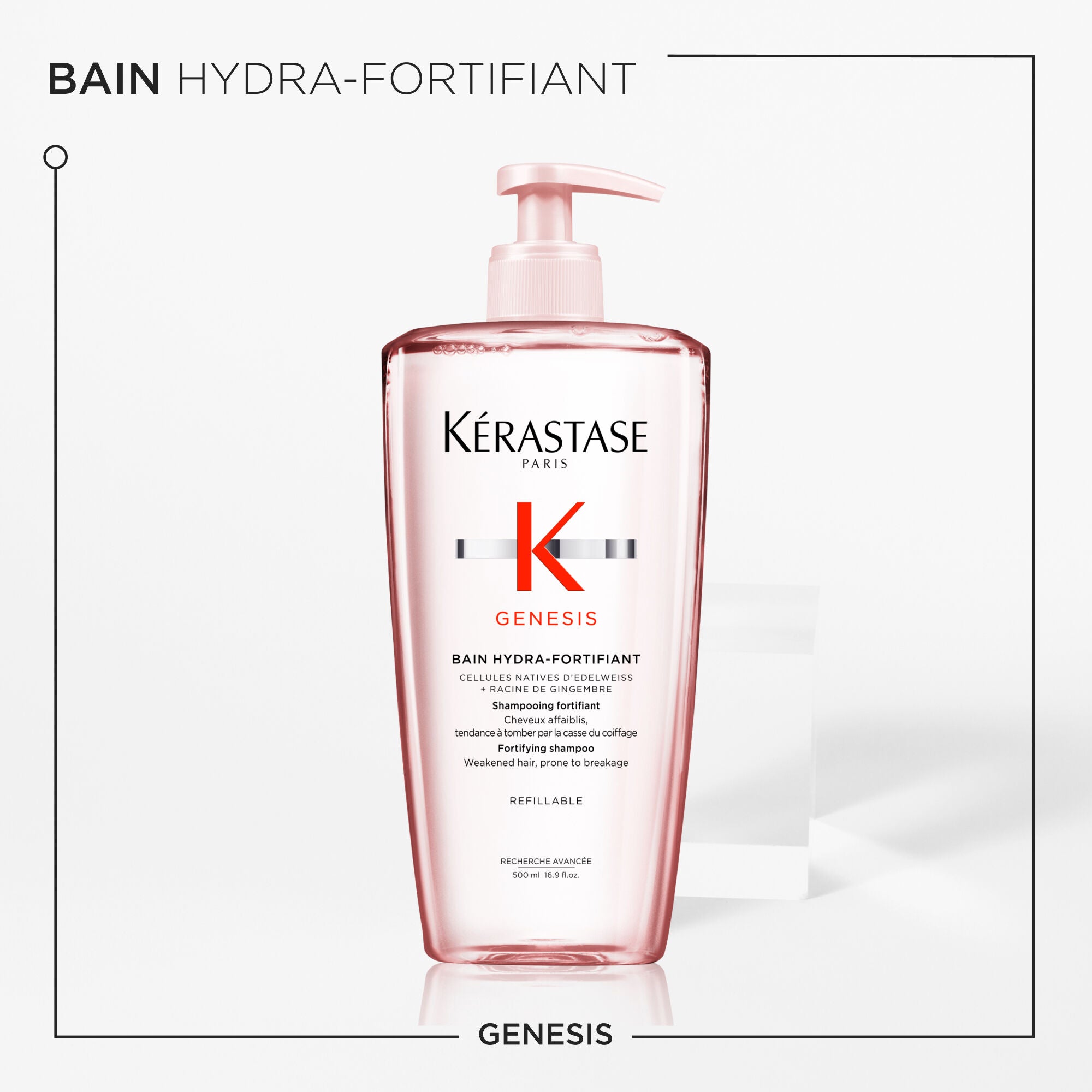 Bain Hydra-Fortifiant Shampoo 500ML