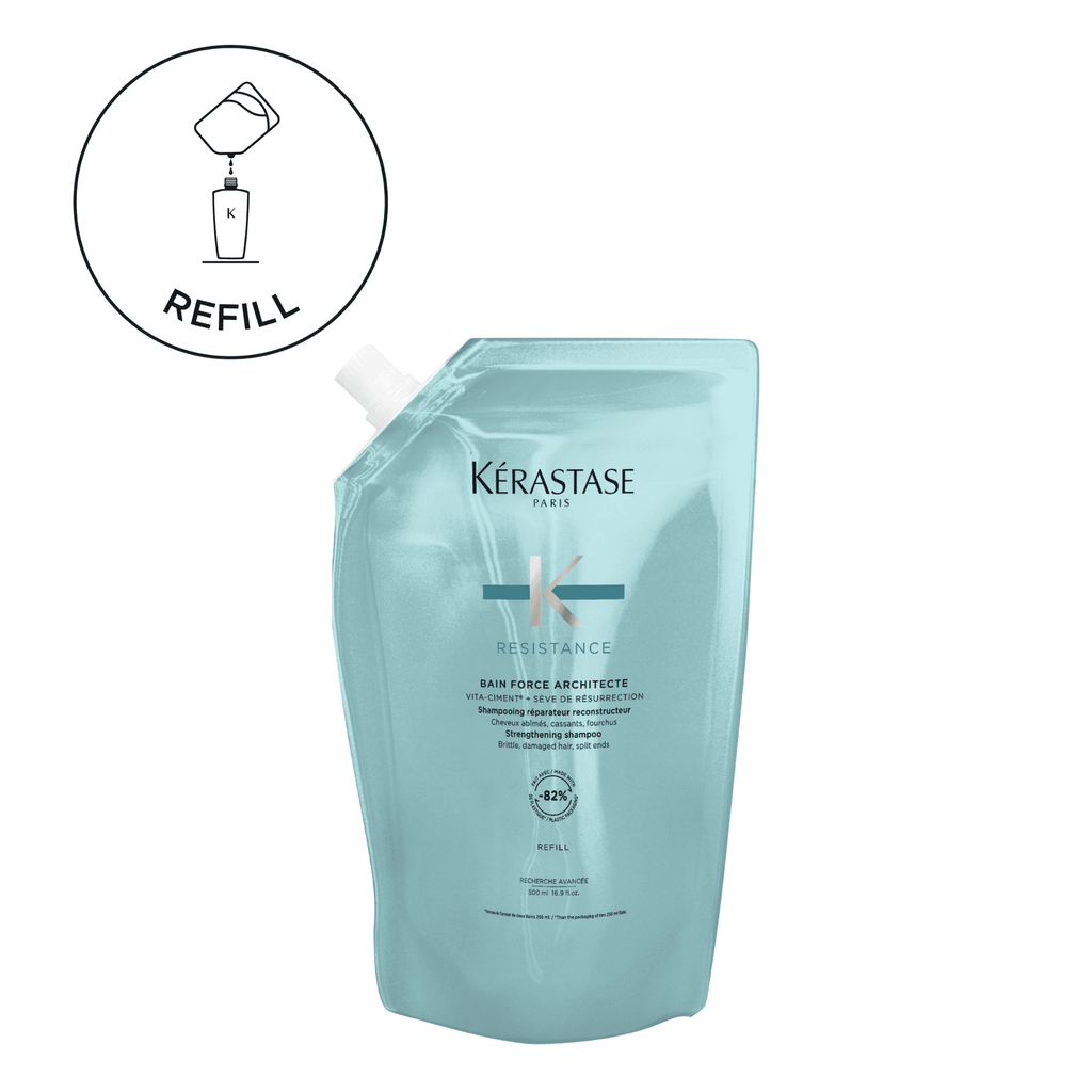 Bain Force Architecte Shampoo Refill Pouch 500ml