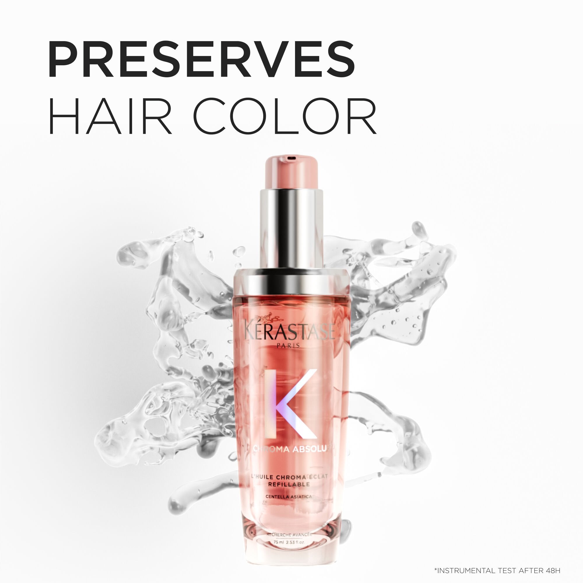 L'Huile Chroma Éclat Refill Hair Oil 75ml