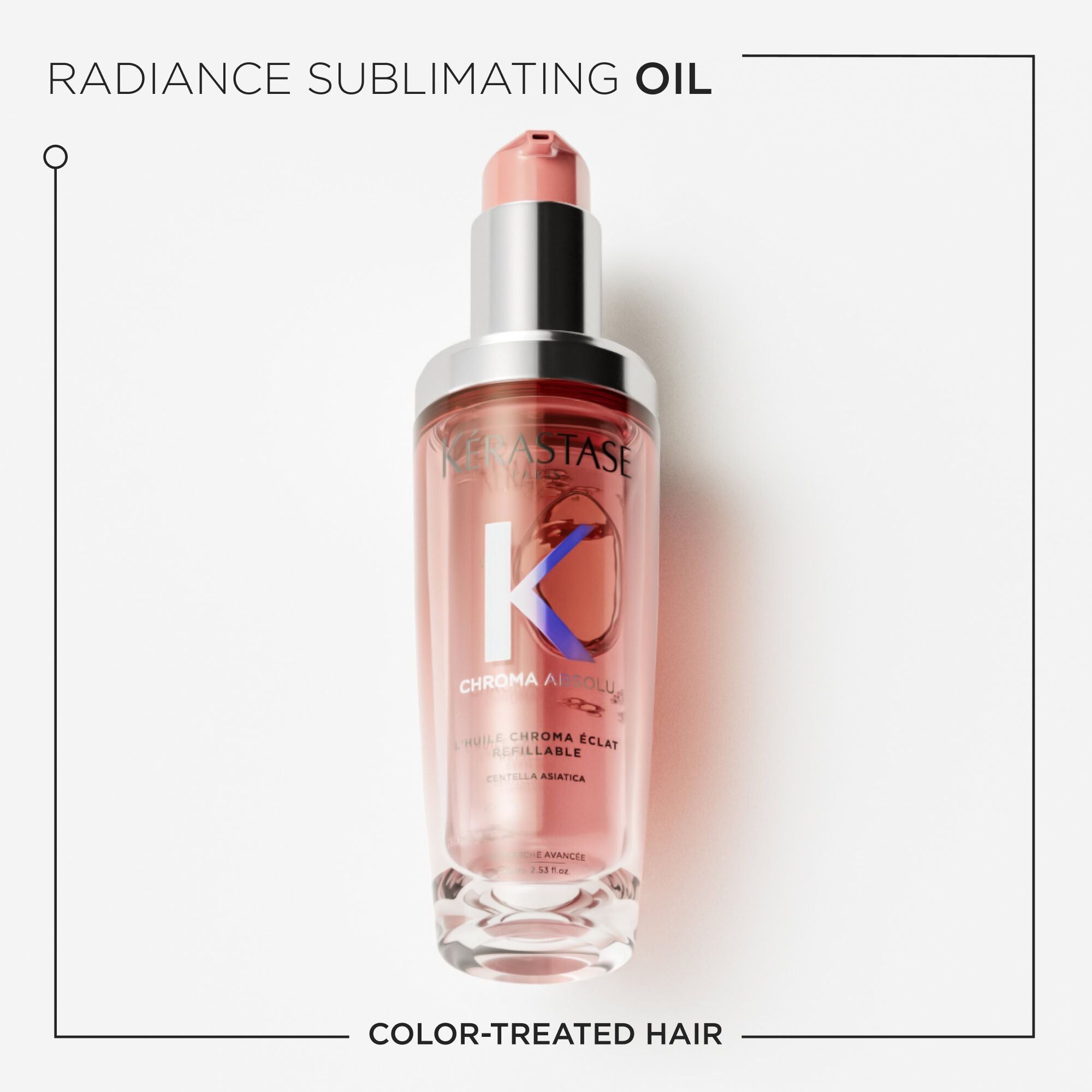 L'Huile Chroma Éclat Refillable Hair Oil 75ml