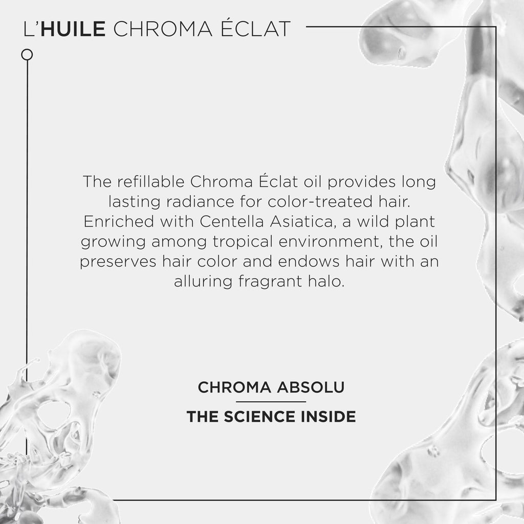 L'Huile Chroma Éclat Refillable Hair Oil 75ml