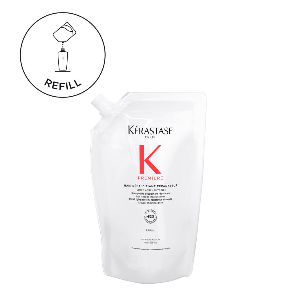 BAIN DÉCALSIFIANT RÉPARATEUR SHAMPOO REFILL POUCH 500ml
