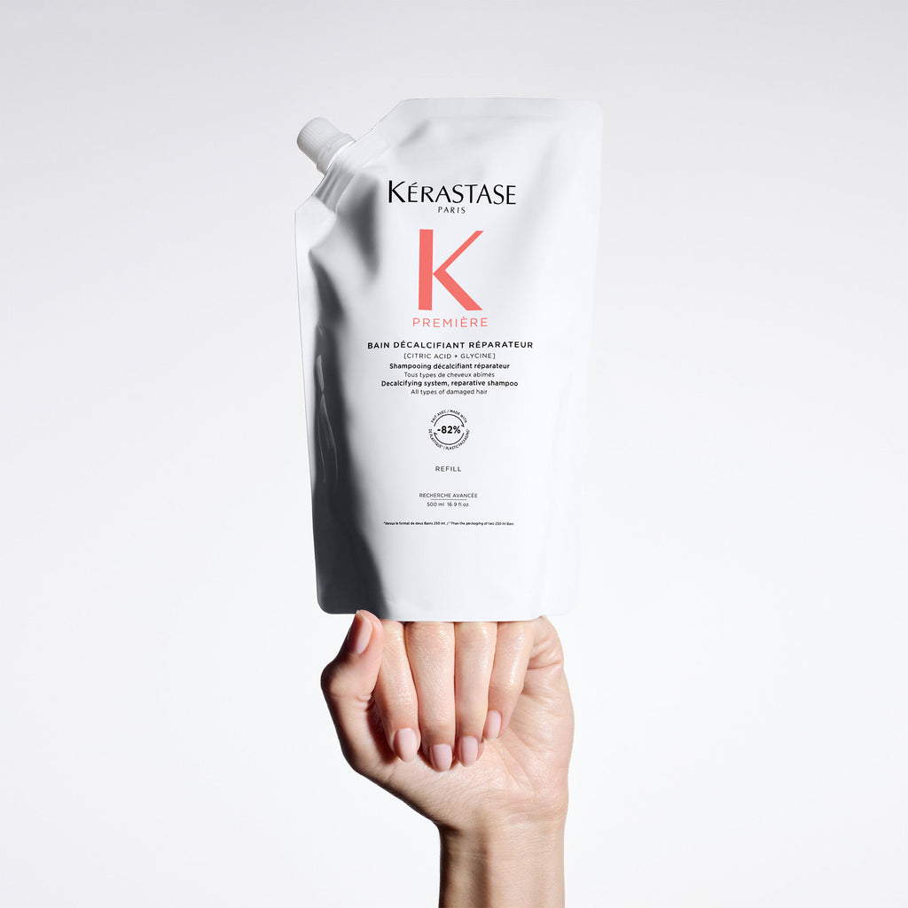 BAIN DÉCALSIFIANT RÉPARATEUR SHAMPOO REFILL POUCH 500ml
