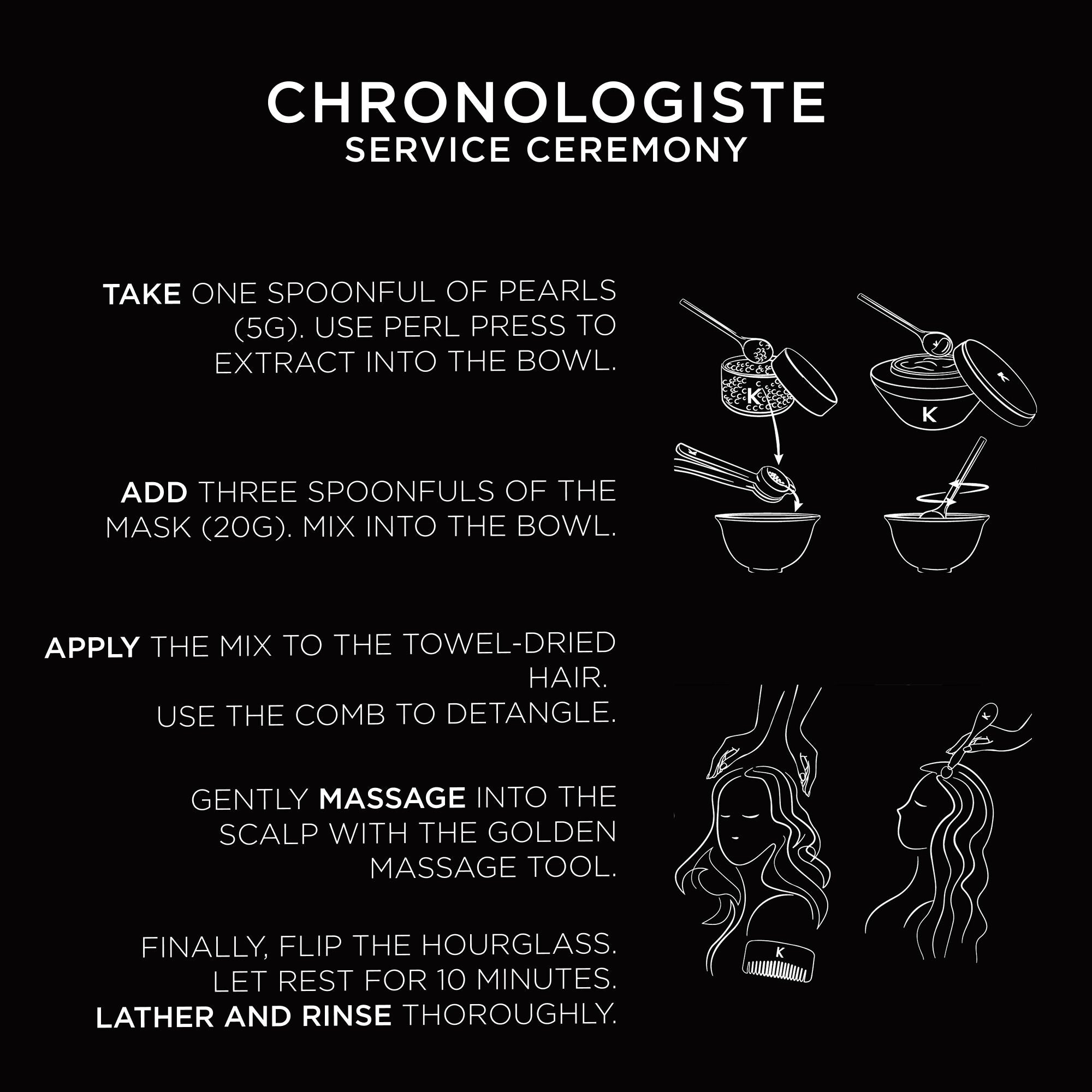Chronologiste Rituel Noir Régénérant for Hair and Scalp 250ml