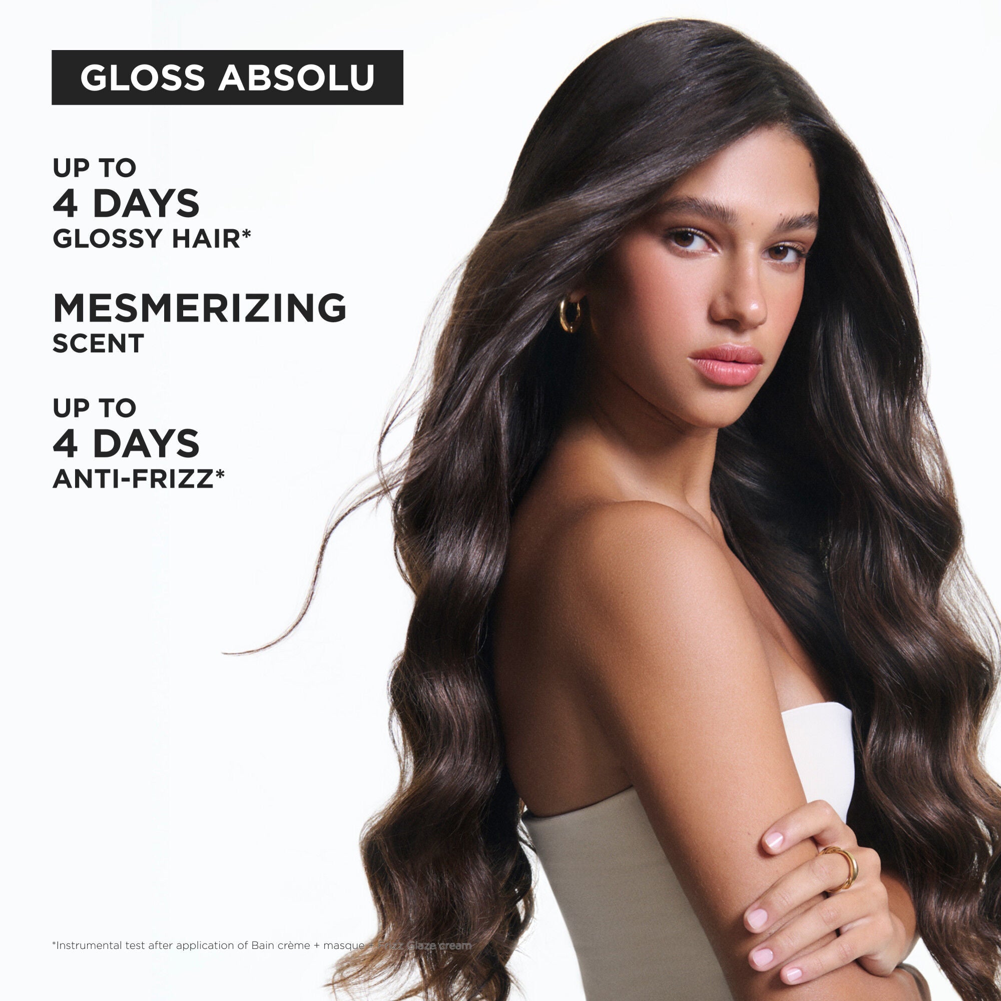 GLOSS ABSOLU MASQUE CRÈME HYDRA-GLAZE HAIR MASK 500ml Secondary image