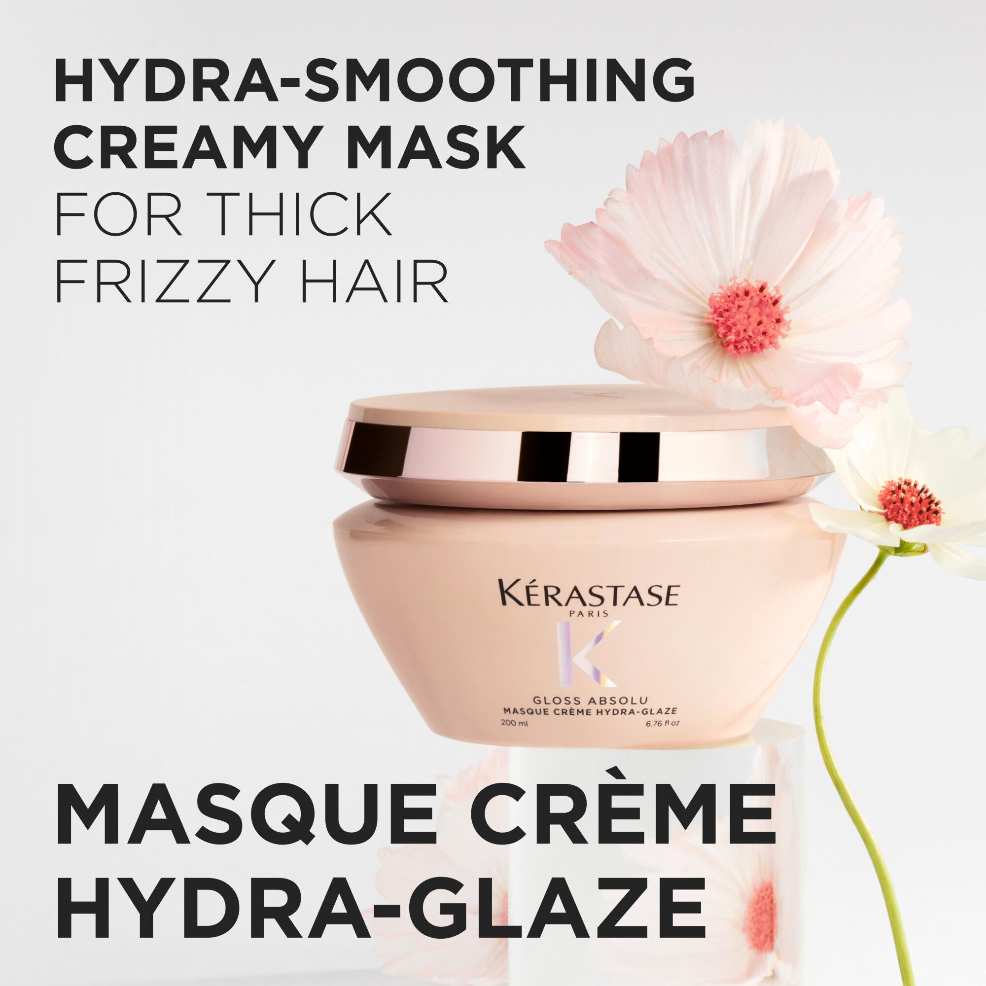 GLOSS ABSOLU MASQUE CRÈME HYDRA-GLAZE HAIR MASK 200ml