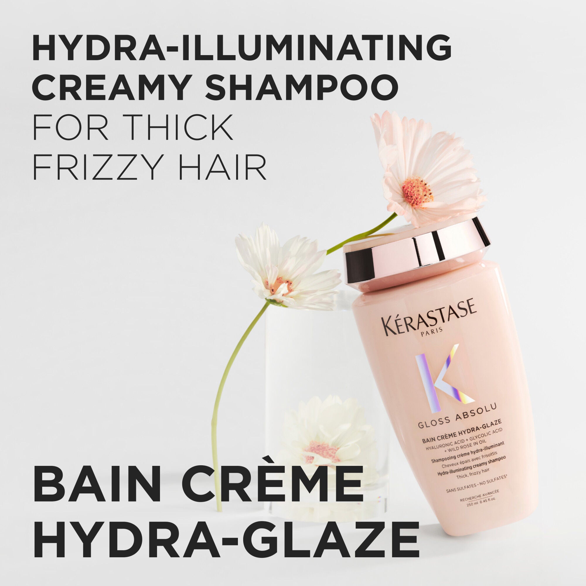 GLOSS ABSOLU BAIN CRÈME HYDRA-GLAZE SHAMPOO 250ml Secondary image