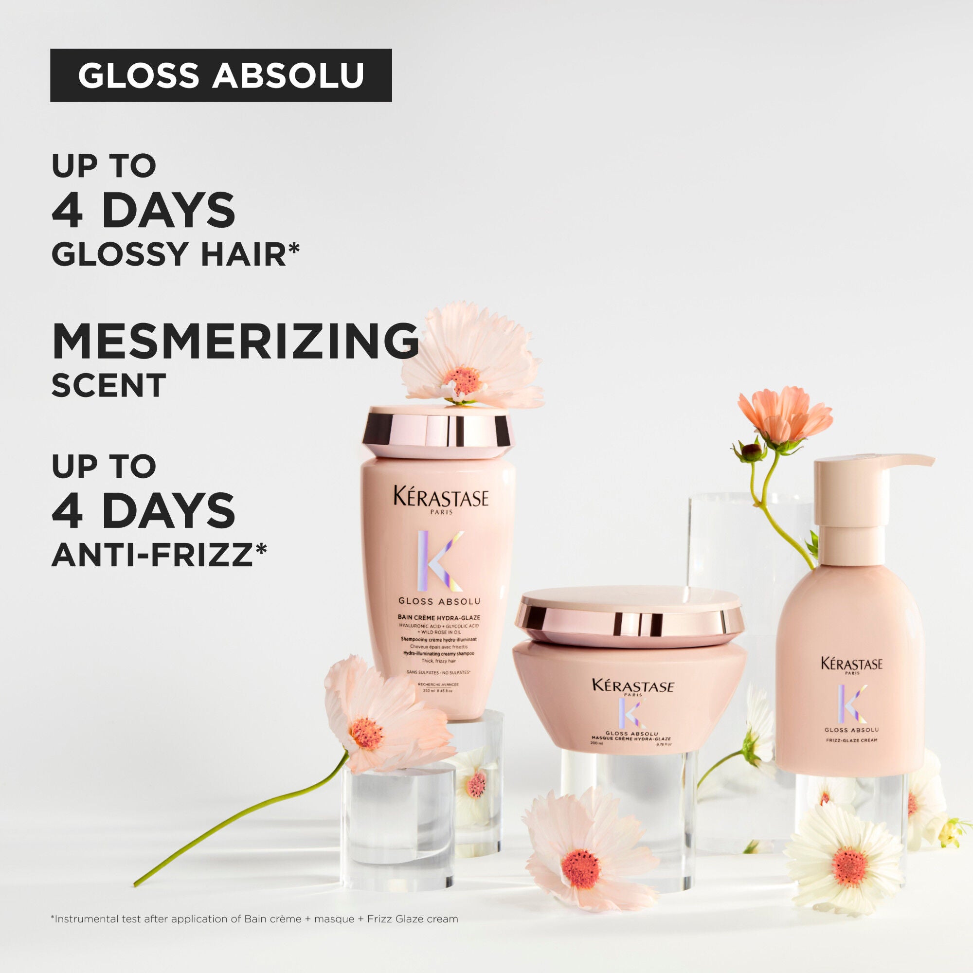 GLOSS ABSOLU BAIN CRÈME HYDRA-GLAZE SHAMPOO 250ml
