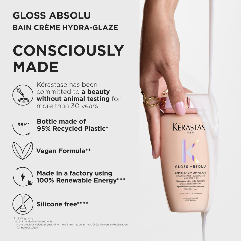 GLOSS ABSOLU BAIN CRÈME HYDRA-GLAZE SHAMPOO 250ml