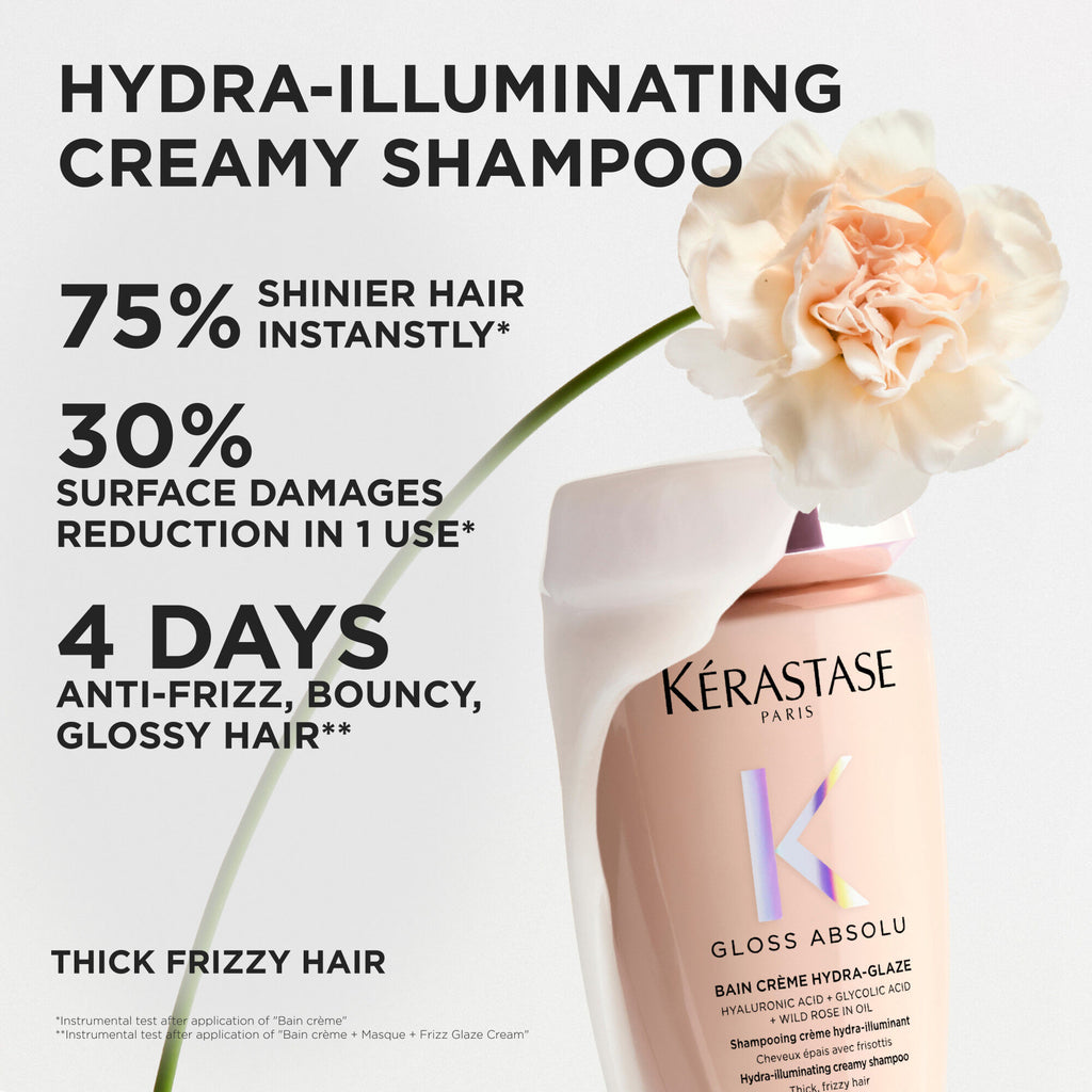 GLOSS ABSOLU BAIN CRÈME HYDRA-GLAZE SHAMPOO 500ml
